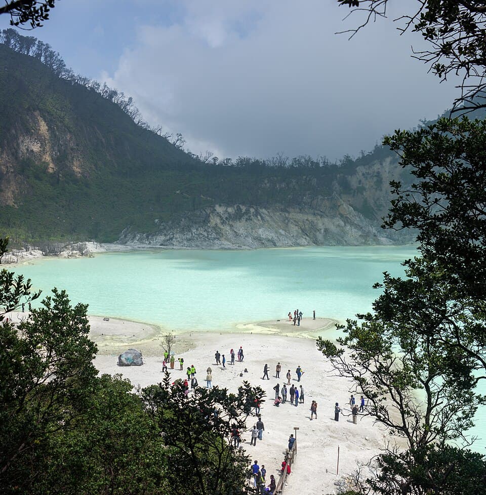 Bandung, Indonesia city landscape