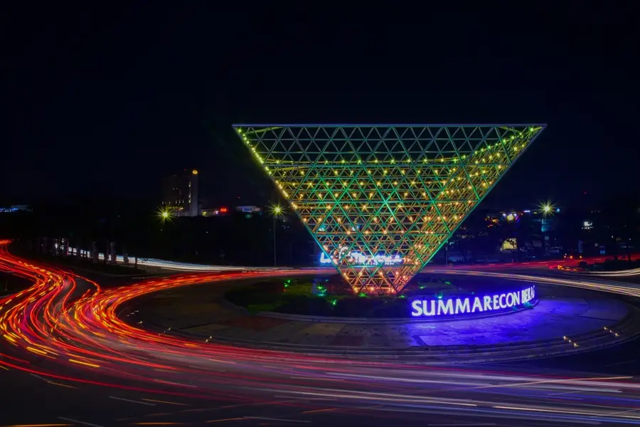 Bekasi, Indonesia city landscape