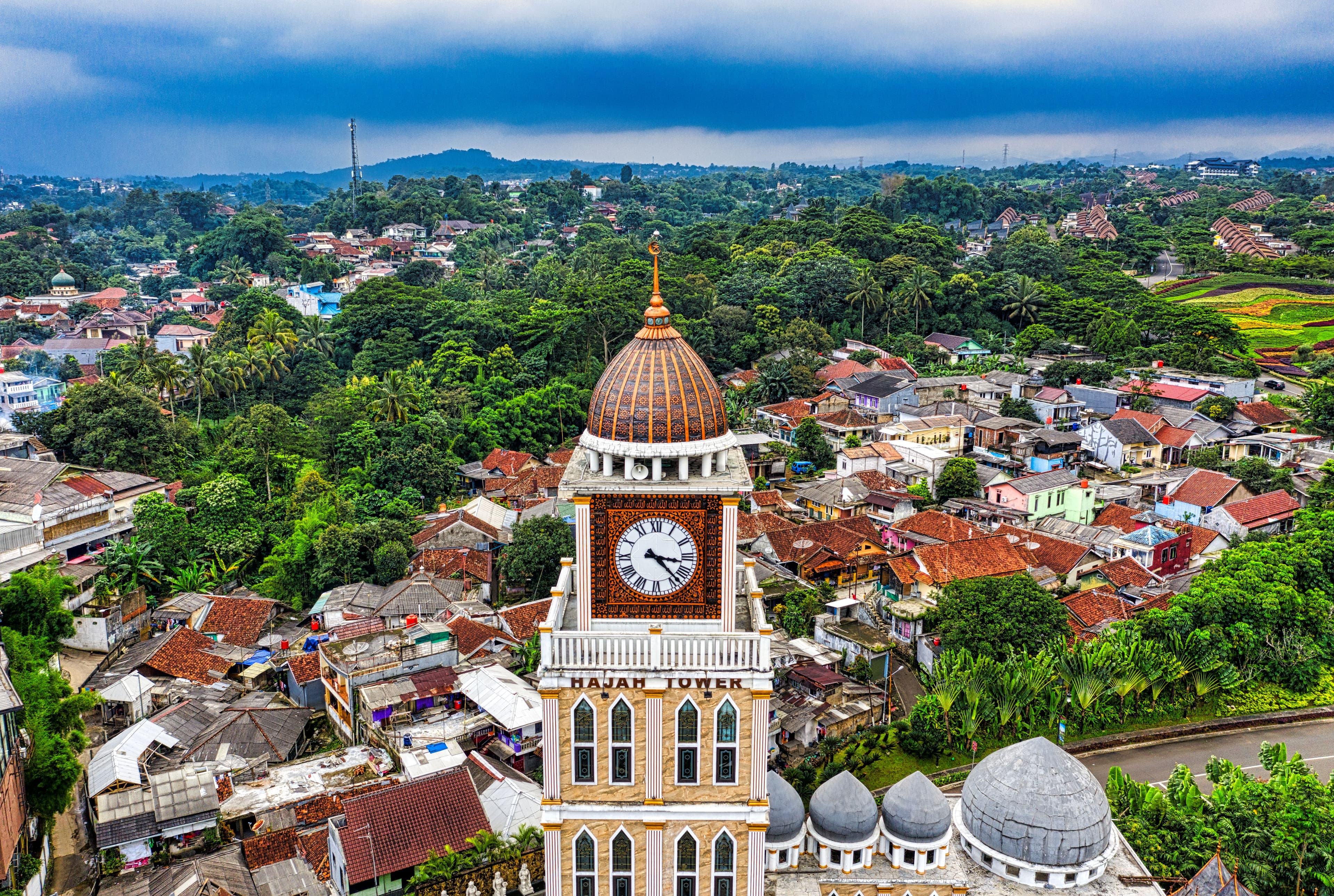 Bogor, Indonesia city landscape