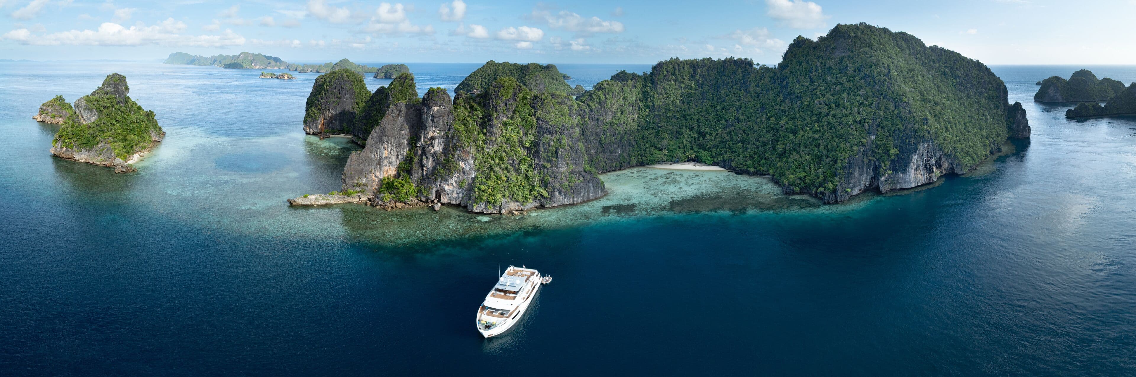 Maluku & Papua, Indonesia city landscape