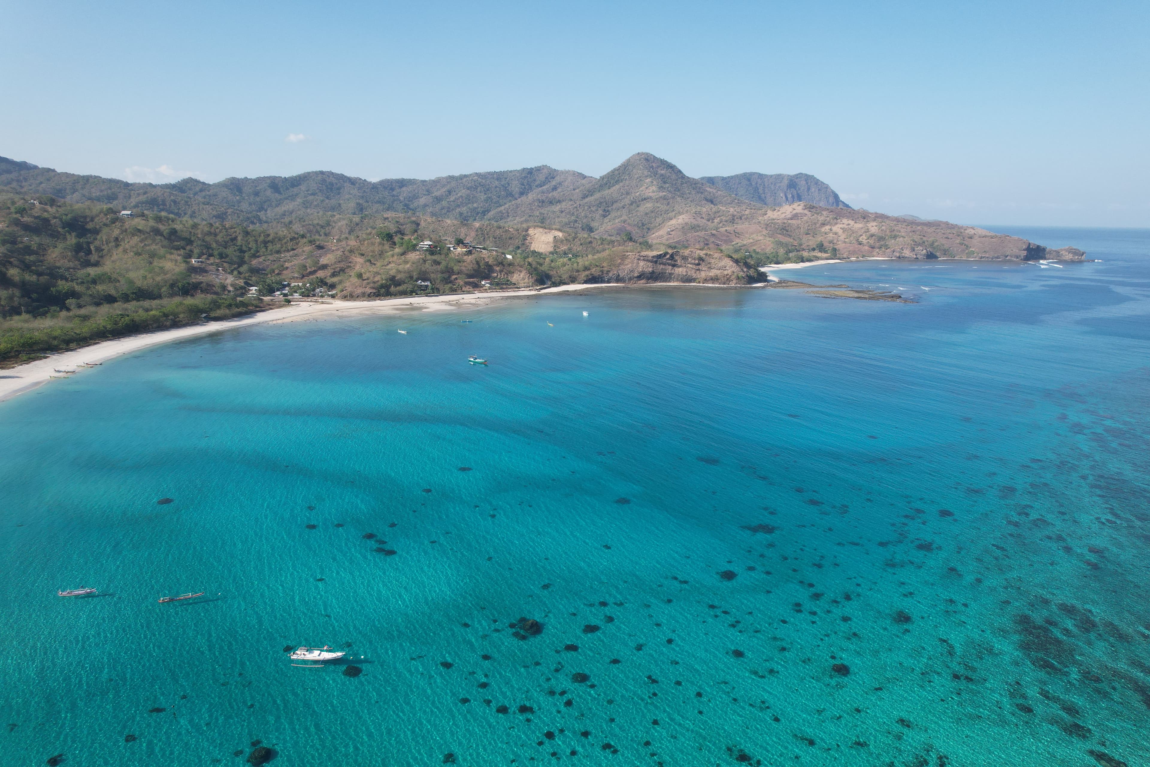 Nusa Tenggara, Indonesia city landscape