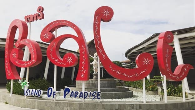 Bali, Indonesia city view