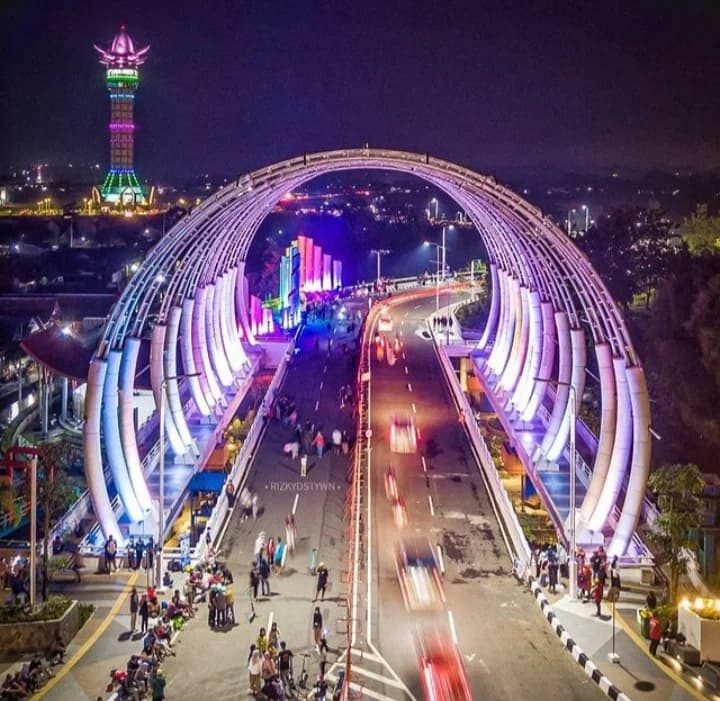 Greater Banyumas, Indonesia city view