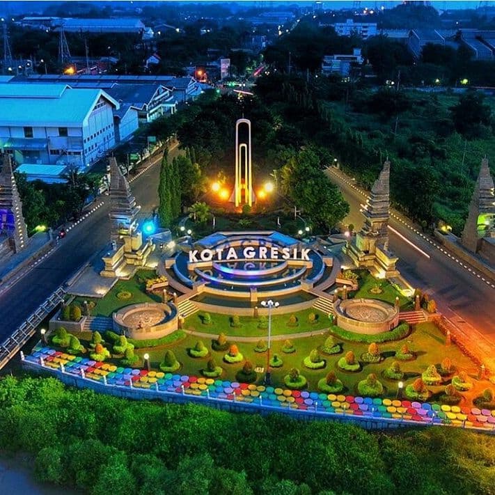 Gresik, Indonesia city view