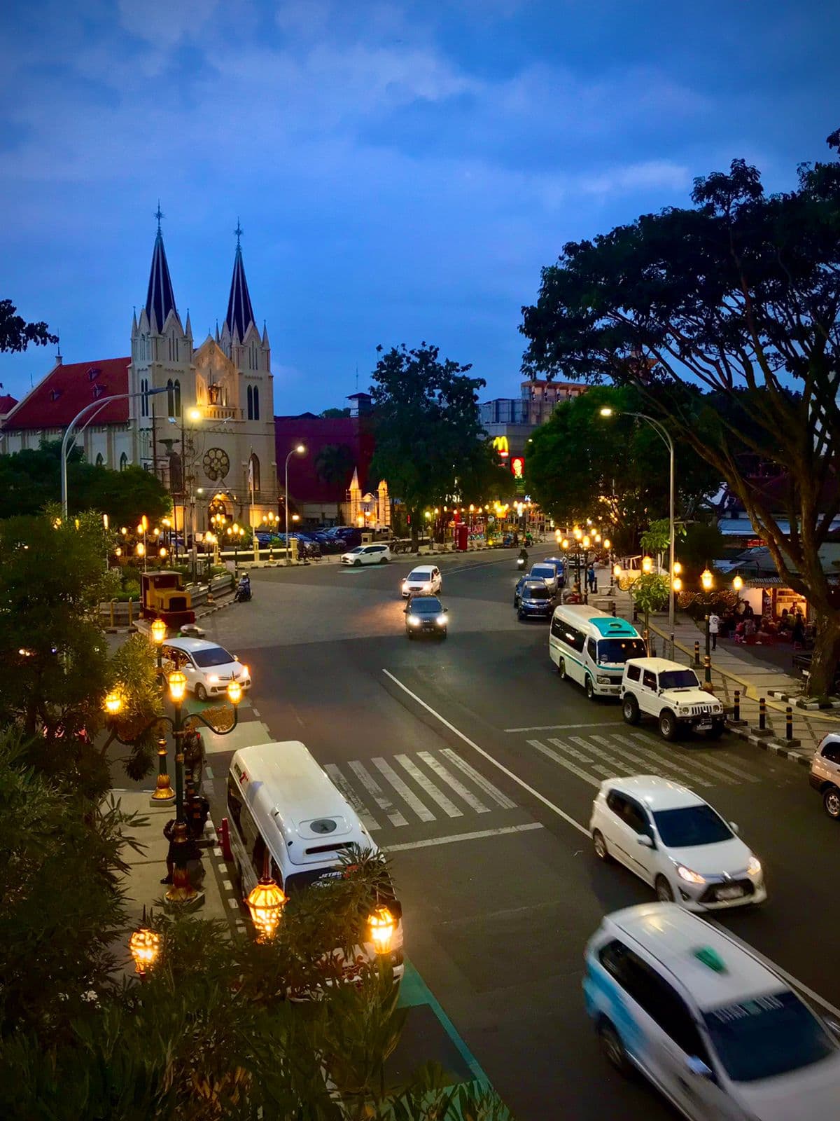 Malang, Indonesia city view