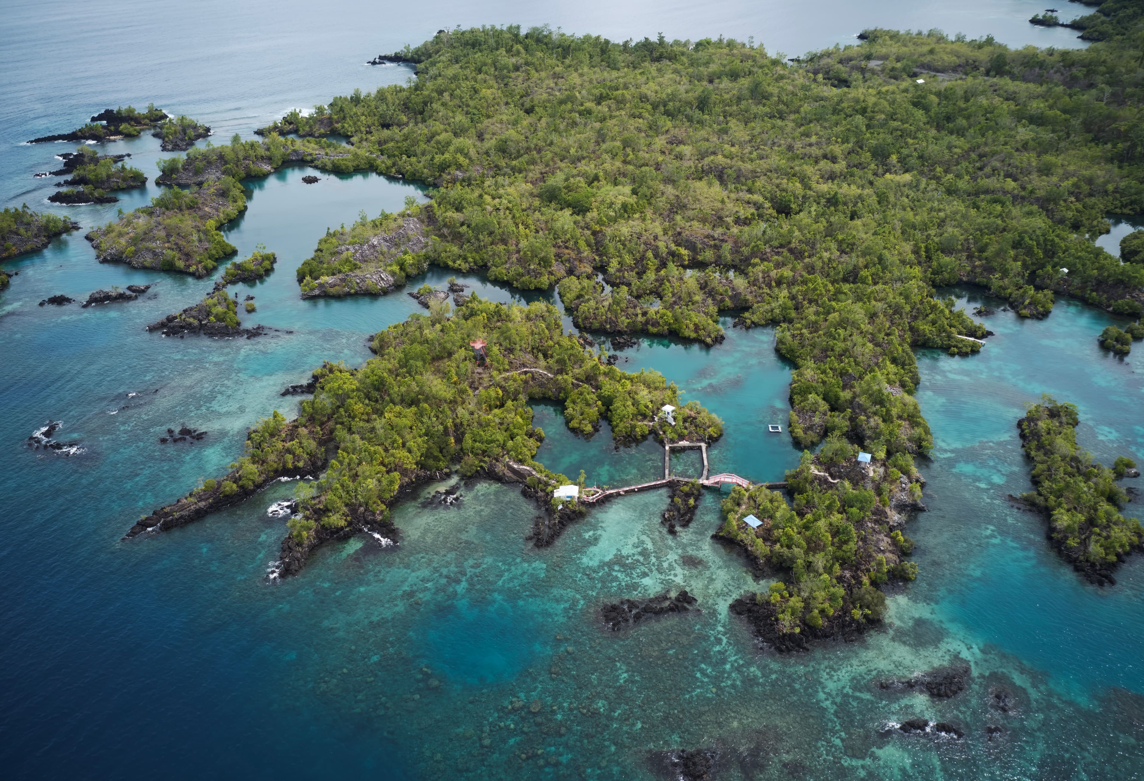 Maluku & Papua, Indonesia city view