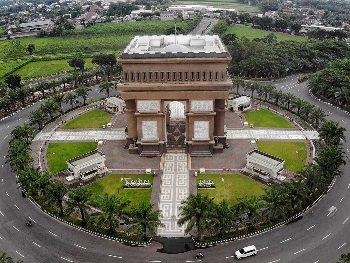 Greater Mojokerto, Indonesia city view